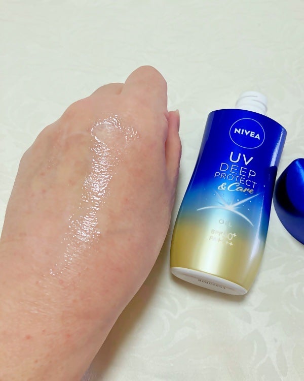 ニベアUV ディープ プロテクト&ケア ジェル/ニベア/日焼け止めジェルを使ったクチコミ(8枚目)
