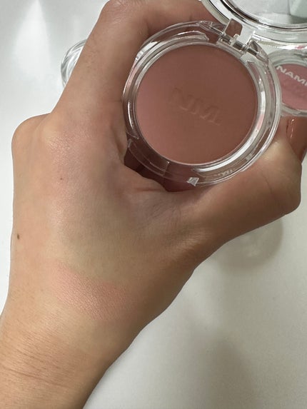 ネーミング フラッフィーパウダーブラッシュ/NAMING./パウダーチークを使ったクチコミ(8枚目)