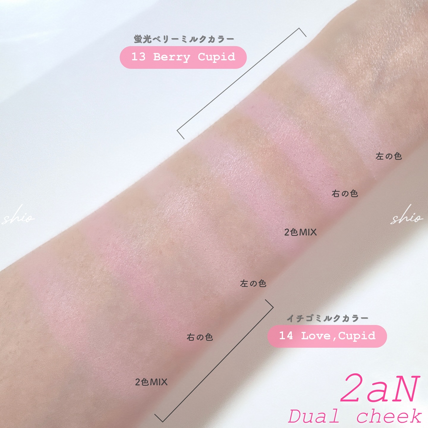 デュアルチーク/2aN/パウダーチークを使ったクチコミ（3枚目）