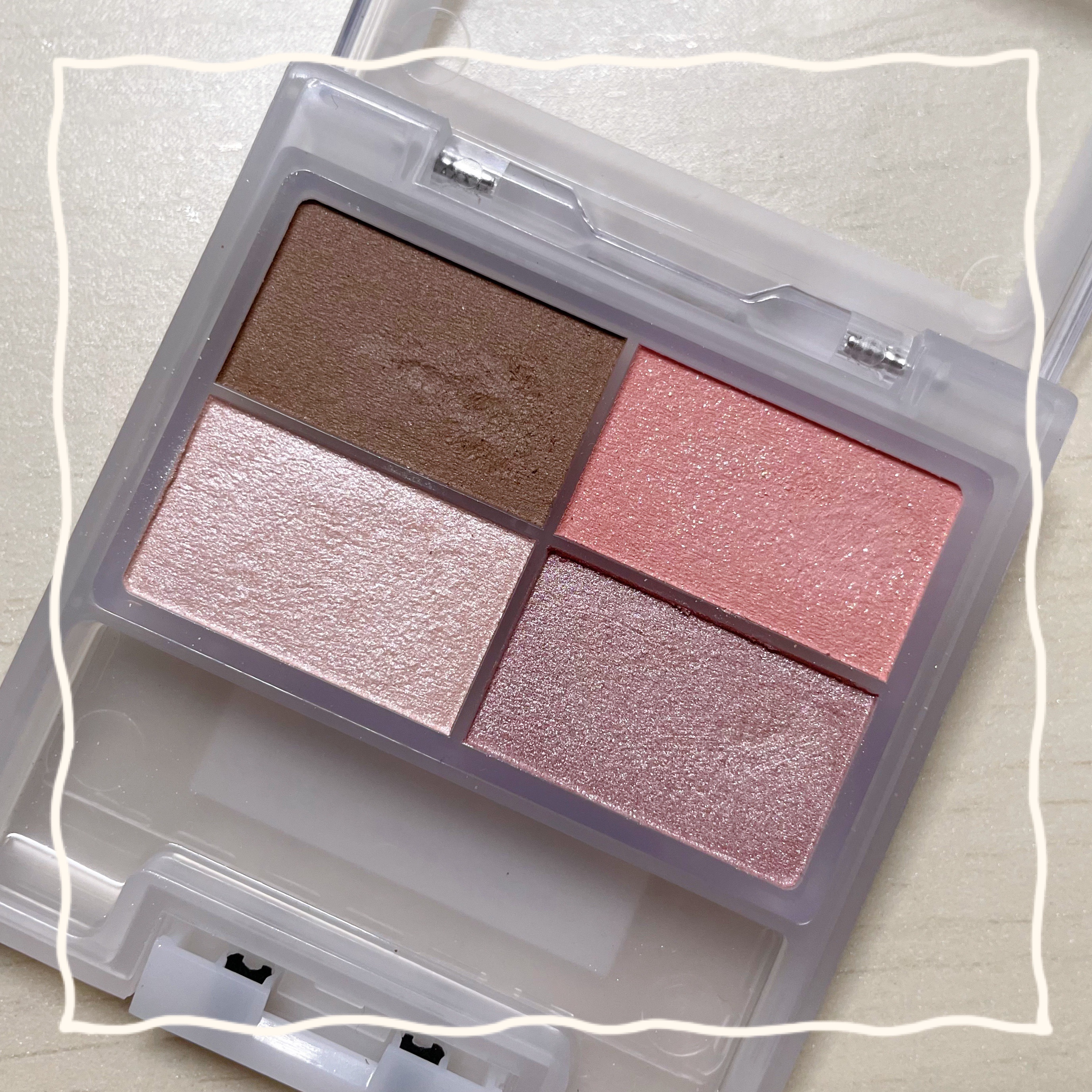 フェイスカラーパレット/チャコット・コスメティクス/アイシャドウパレットを使ったクチコミ（2枚目）