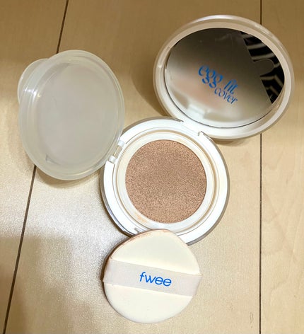 フィー クッションエッグフィットカバー/fwee/クッションファンデーションを使ったクチコミ(3枚目)