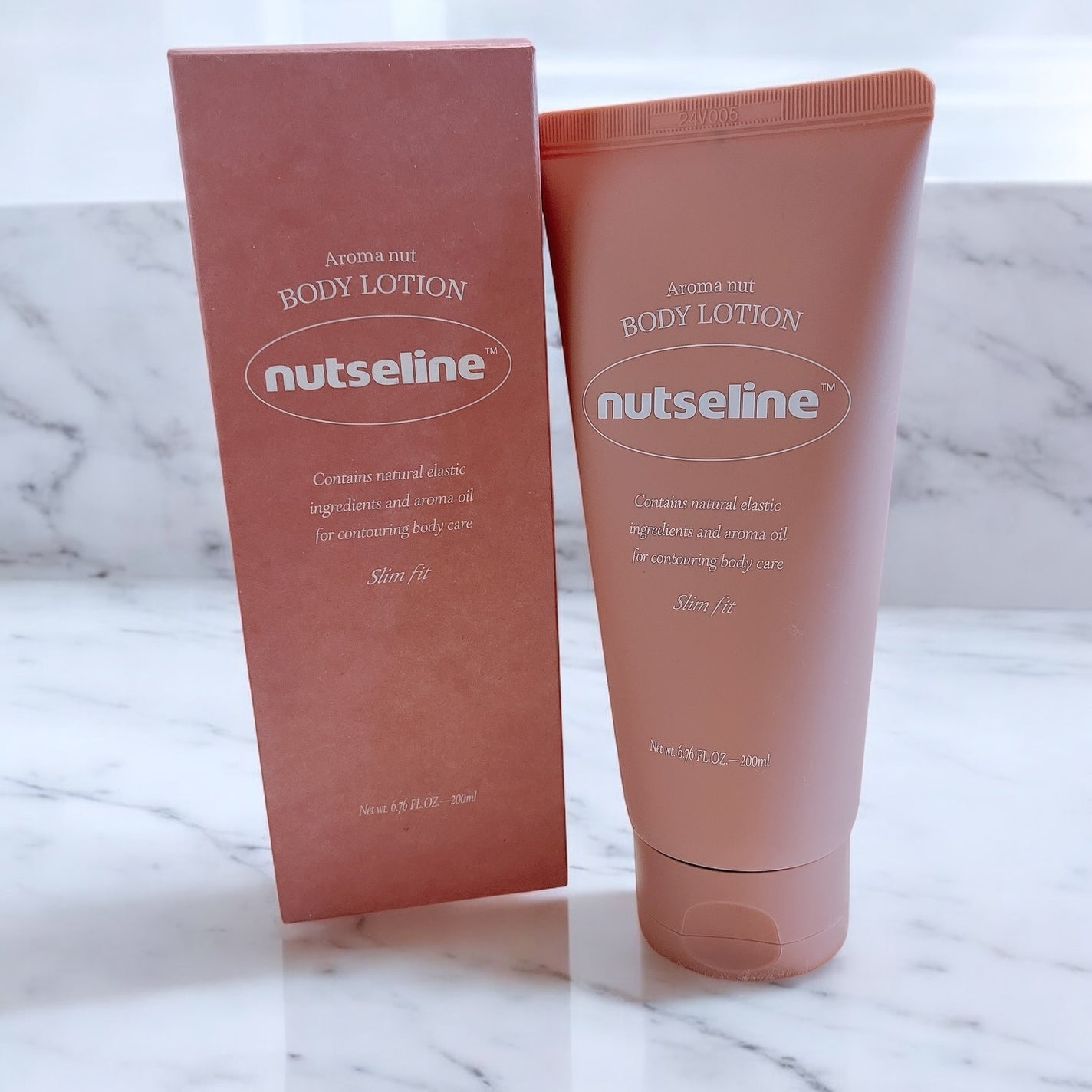 アロマナッツスリムフィットボディローション/nutseline/レッグ・フットケアを使ったクチコミ(2枚目)