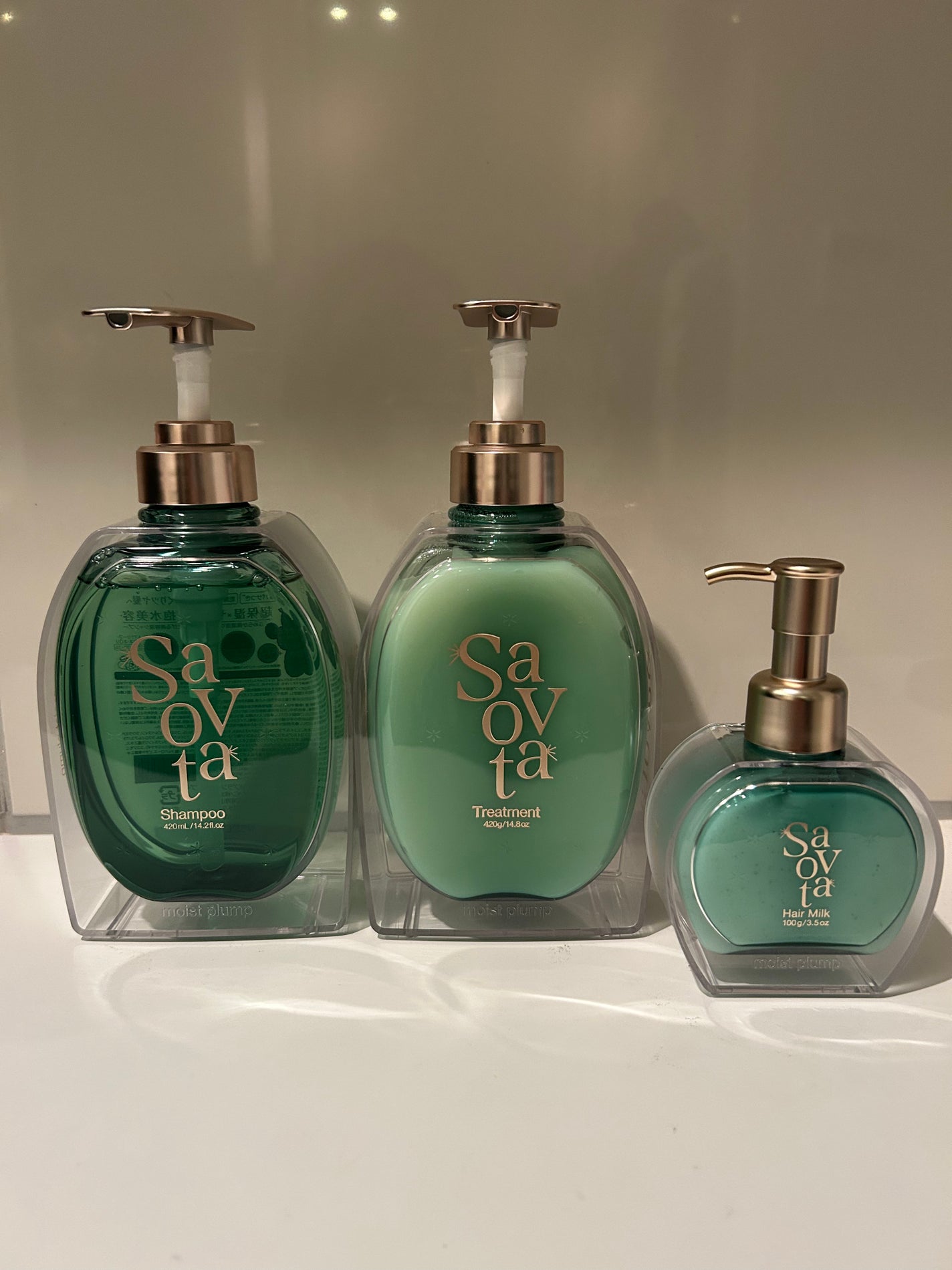 サボンドサボタ モイストプランプシャンプー/ヘアトリートメント/Savon du Savota/シャンプー・コンディショナーを使ったクチコミ(1枚目)