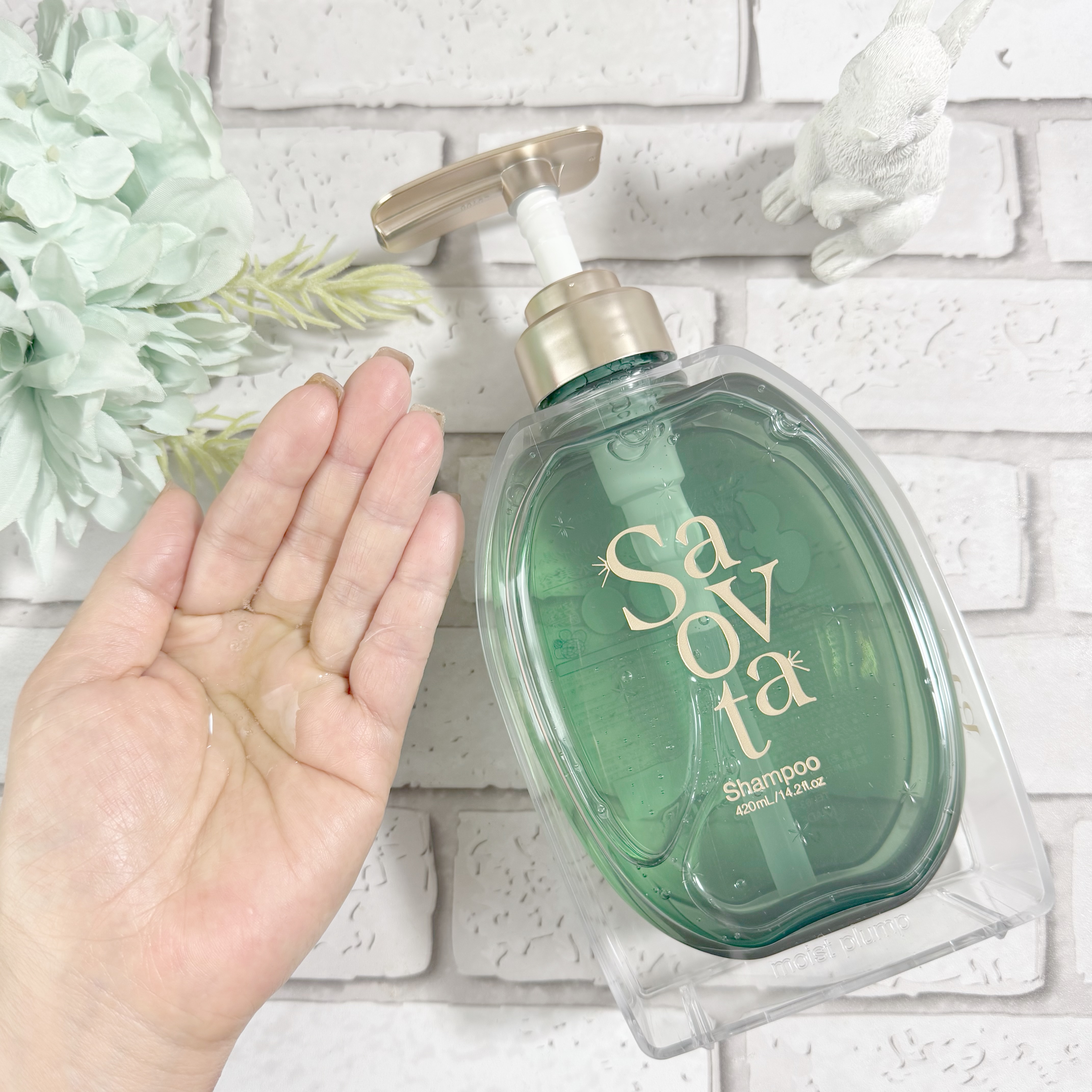 サボンドサボタ　モイストプランプシャンプー/ヘアトリートメント/Savon du Savota/シャンプー・コンディショナーを使ったクチコミ（3枚目）