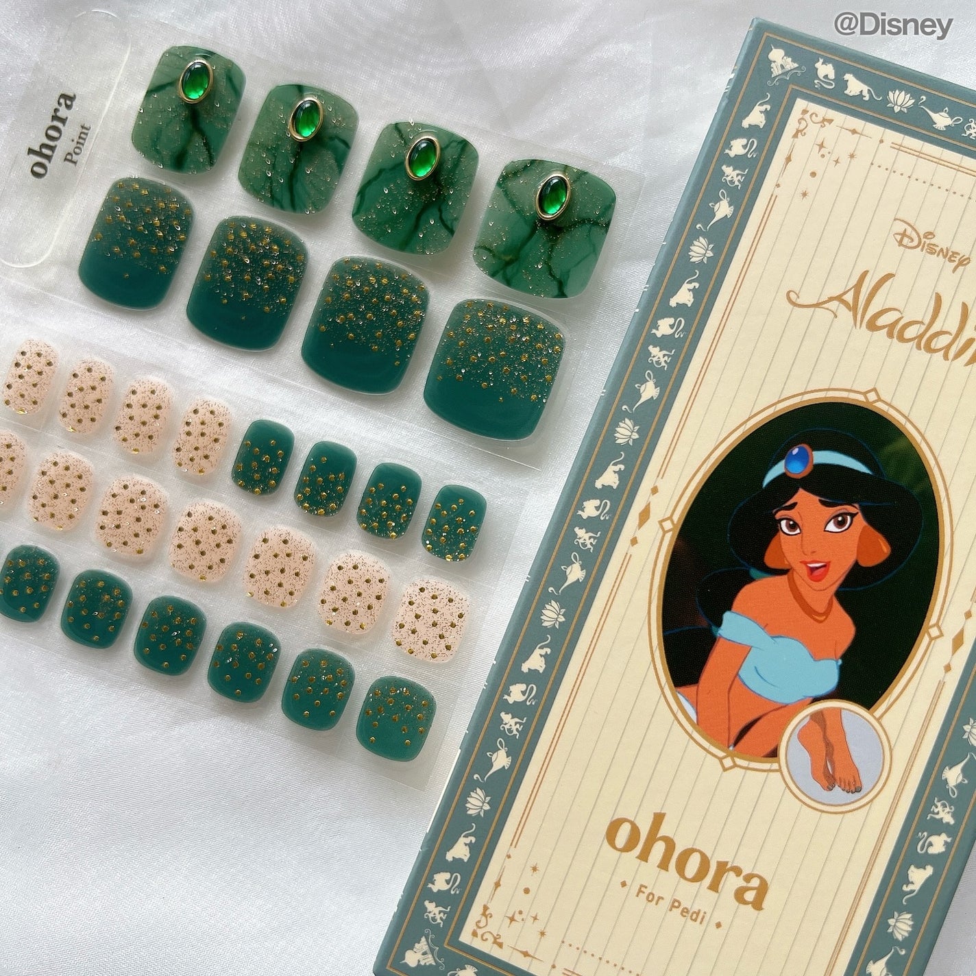 ハンド&ペディキュアセット Disney collection/ohora/ネイルシールを使ったクチコミ(6枚目)