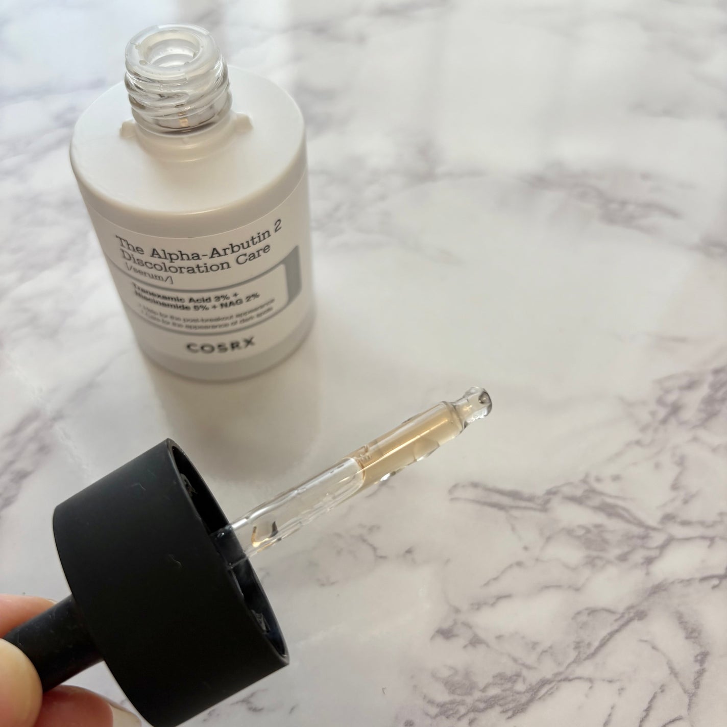 RXザ・アルファアルブチン2 ニキビ跡ケアセラム/COSRX/美容液を使ったクチコミ(3枚目)