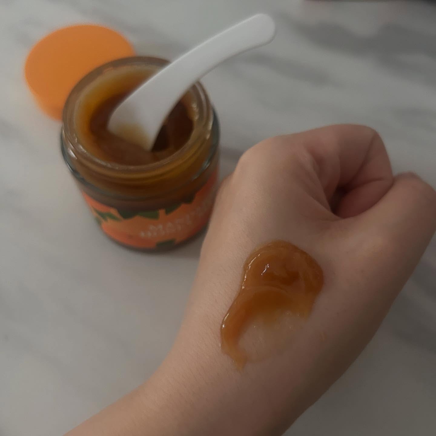 マンダリンハニーマスク/I'm from/洗い流すパック・マスクを使ったクチコミ（3枚目）