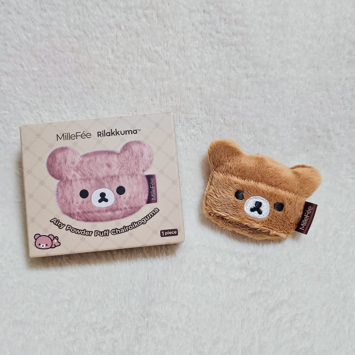シルキーフィットパフ コリラックマ/MilleFée/パフ・スポンジを使ったクチコミ（2枚目）