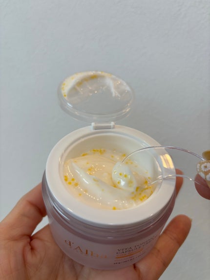 ビタトーニングカプセルクリーム/ダルバ/フェイスクリームを使ったクチコミ(2枚目)