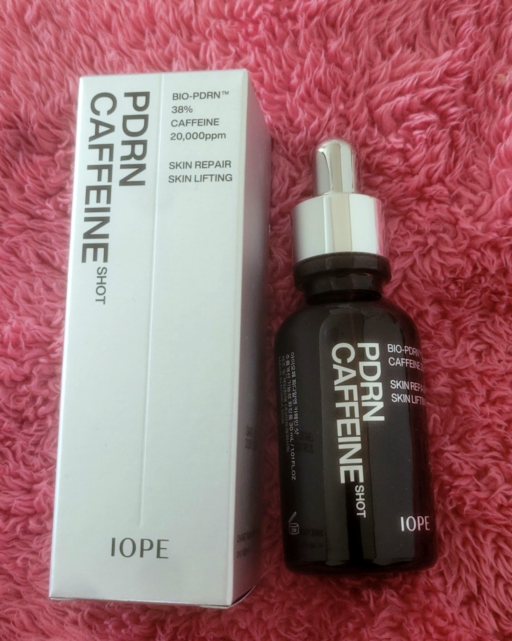 PDRNカフェインショット/IOPE/美容液を使ったクチコミ（1枚目）