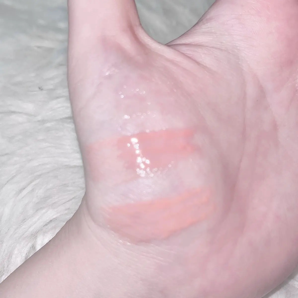 グロッシーリップオイル 02 シェルピンク/SELVE/リップグロスを使ったクチコミ（3枚目）