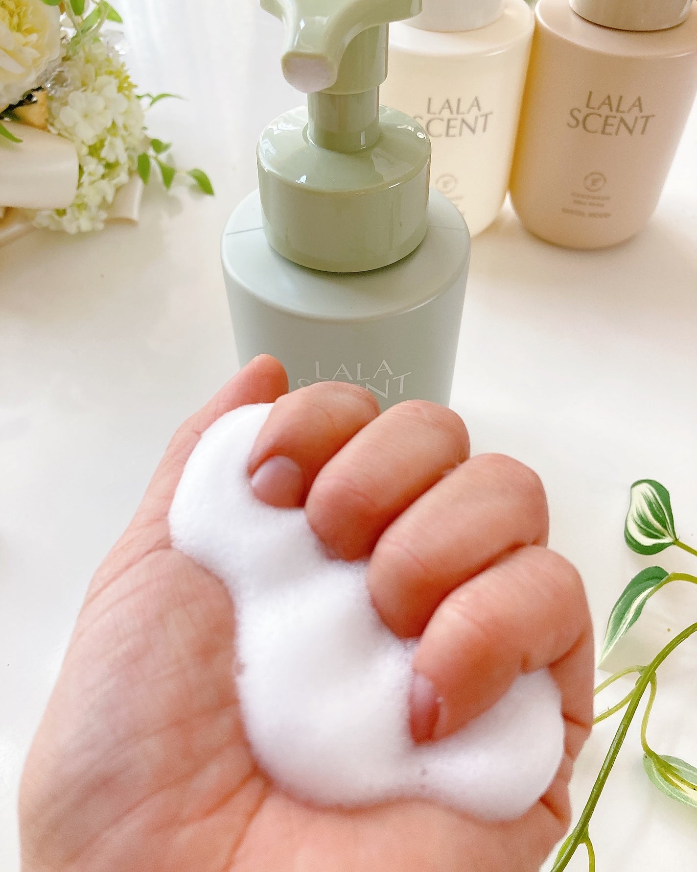 ひだまり@毎日投稿✨ on LIPS 「.香水をつけたかのようなハンドソープ🫧LALA&MORE ..」(5枚目)
