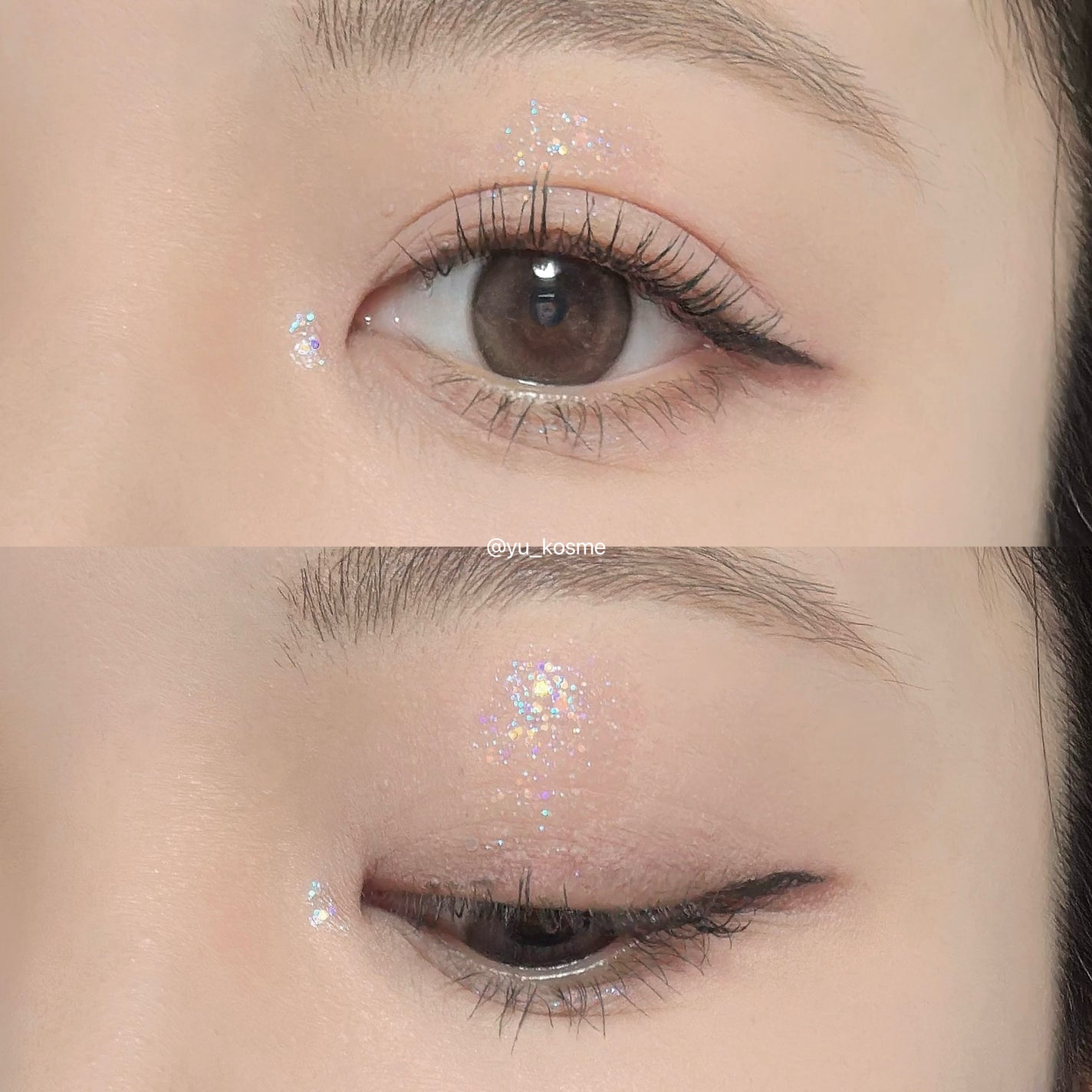 パラダイス シャイン アイ シークイン/DEAR DAHLIA/リキッドアイシャドウを使ったクチコミ(4枚目)