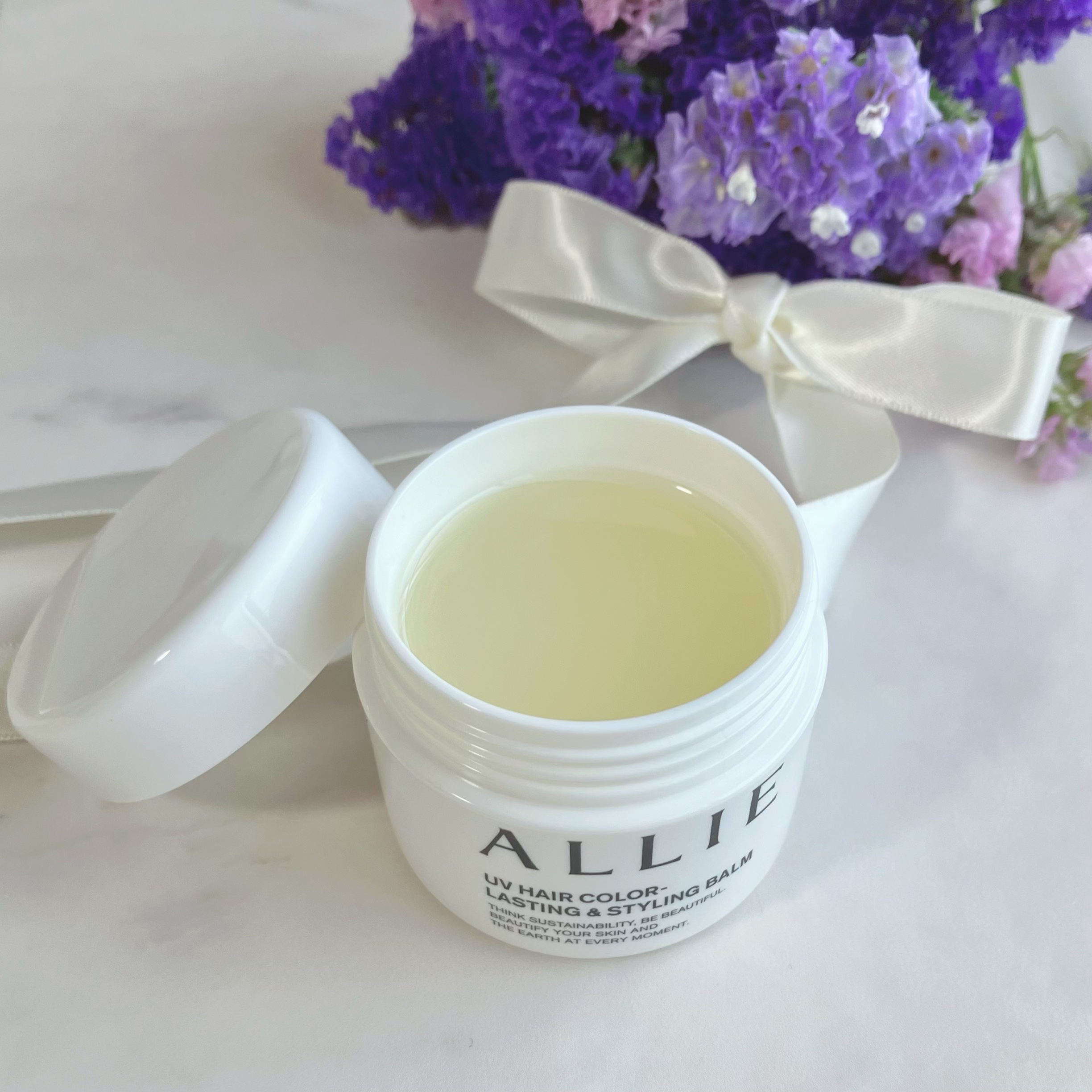 アリィー クロノビューティ UV ヘアカラーラスティング＆スタイリング バーム/アリィー/ヘアバームを使ったクチコミ（2枚目）