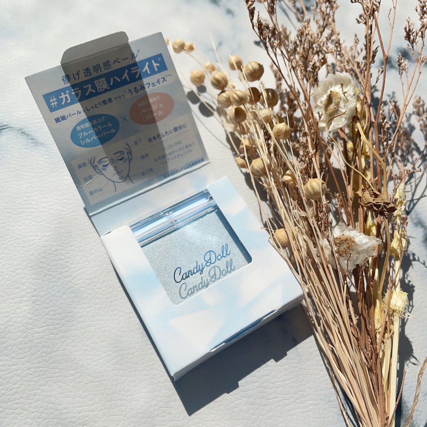 クリスタルハイライター/CandyDoll/パウダーハイライトを使ったクチコミ(4枚目)