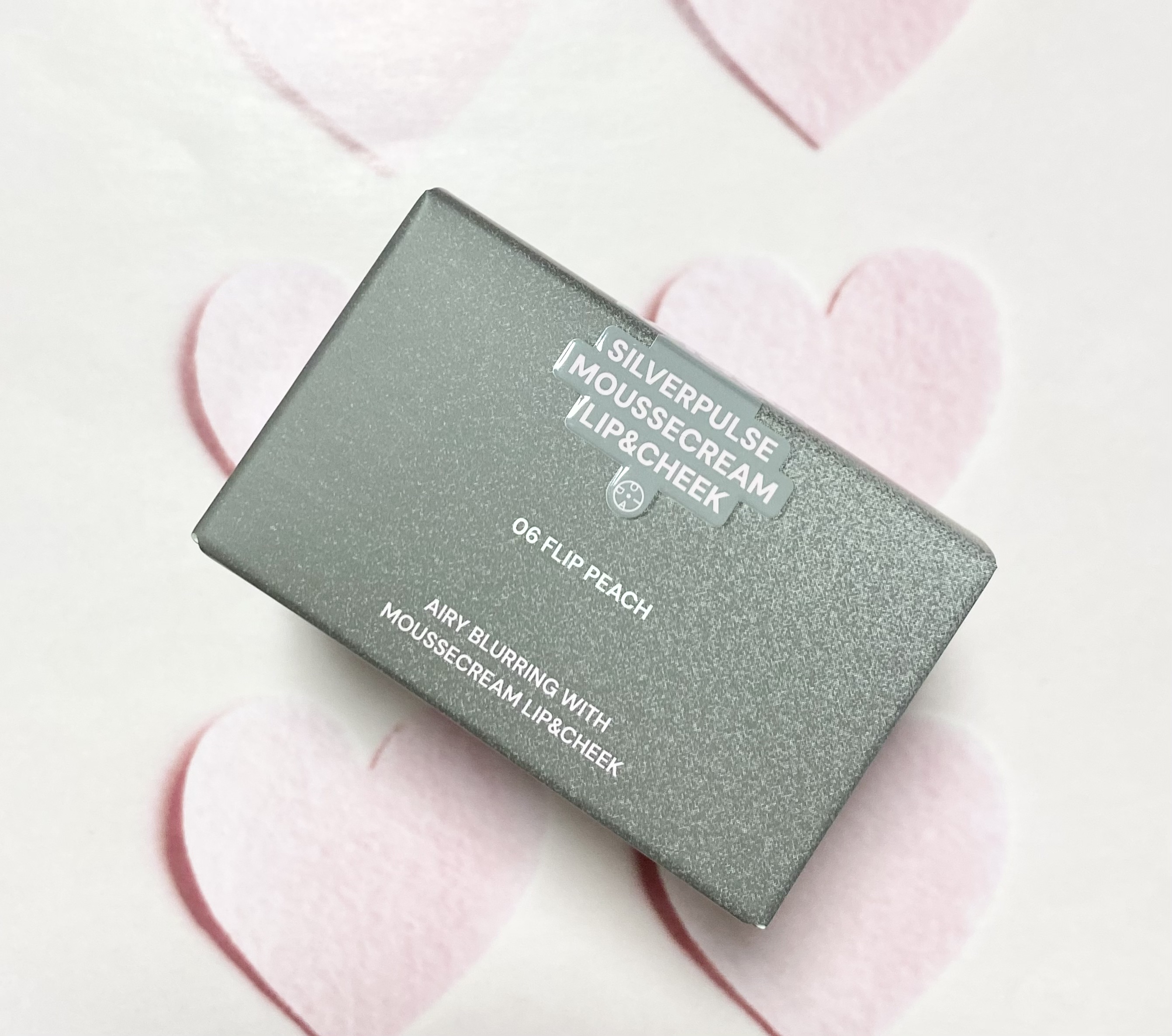 シルバーパース ムースクリーム リップ＆チーク 06 フリップピーチ/oiad/ジェル・クリームチークを使ったクチコミ（1枚目）