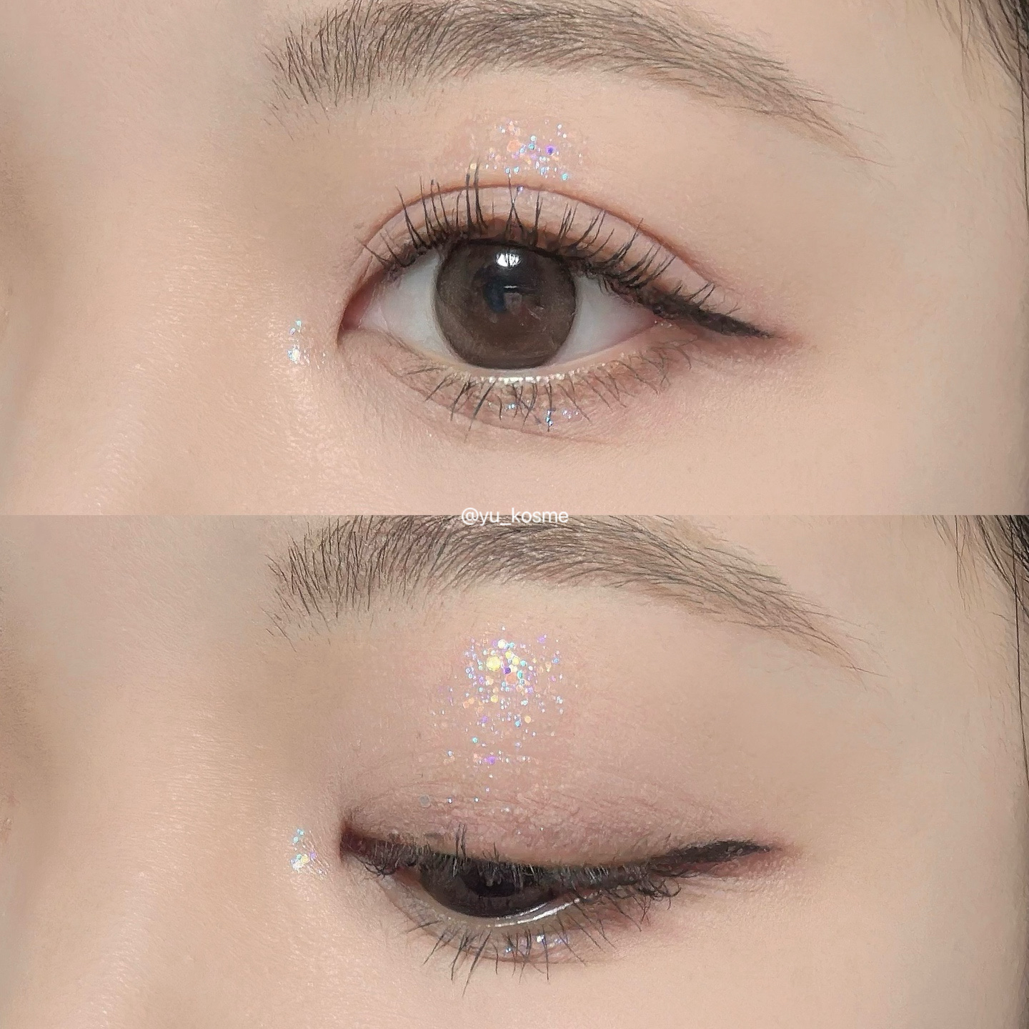 パラダイス シャイン アイ シークイン エンチャンテッド/DEAR DAHLIA/リキッドアイシャドウを使ったクチコミ（3枚目）