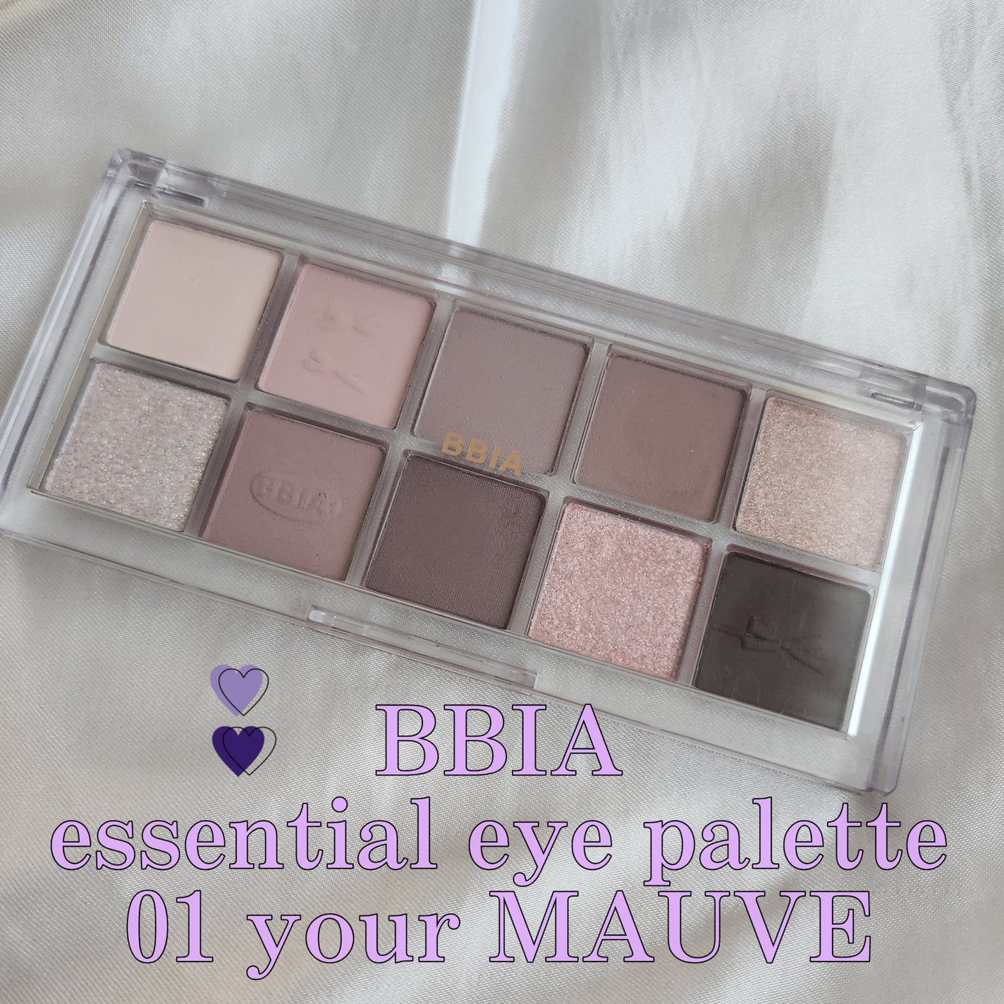 エッセンシャルアイパレット/BBIA/マルチパレットを使ったクチコミ(1枚目)