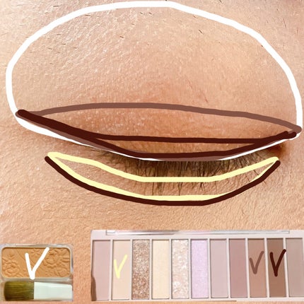 ナチュラル チークN/CEZANNE/パウダーチークを使ったクチコミ(4枚目)