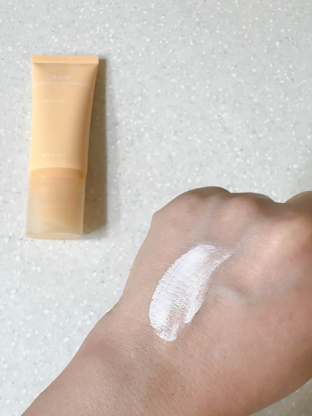 グルタチオンソームCCサンクリームトーニングチューブ/Abib /CCクリームを使ったクチコミ（3枚目）