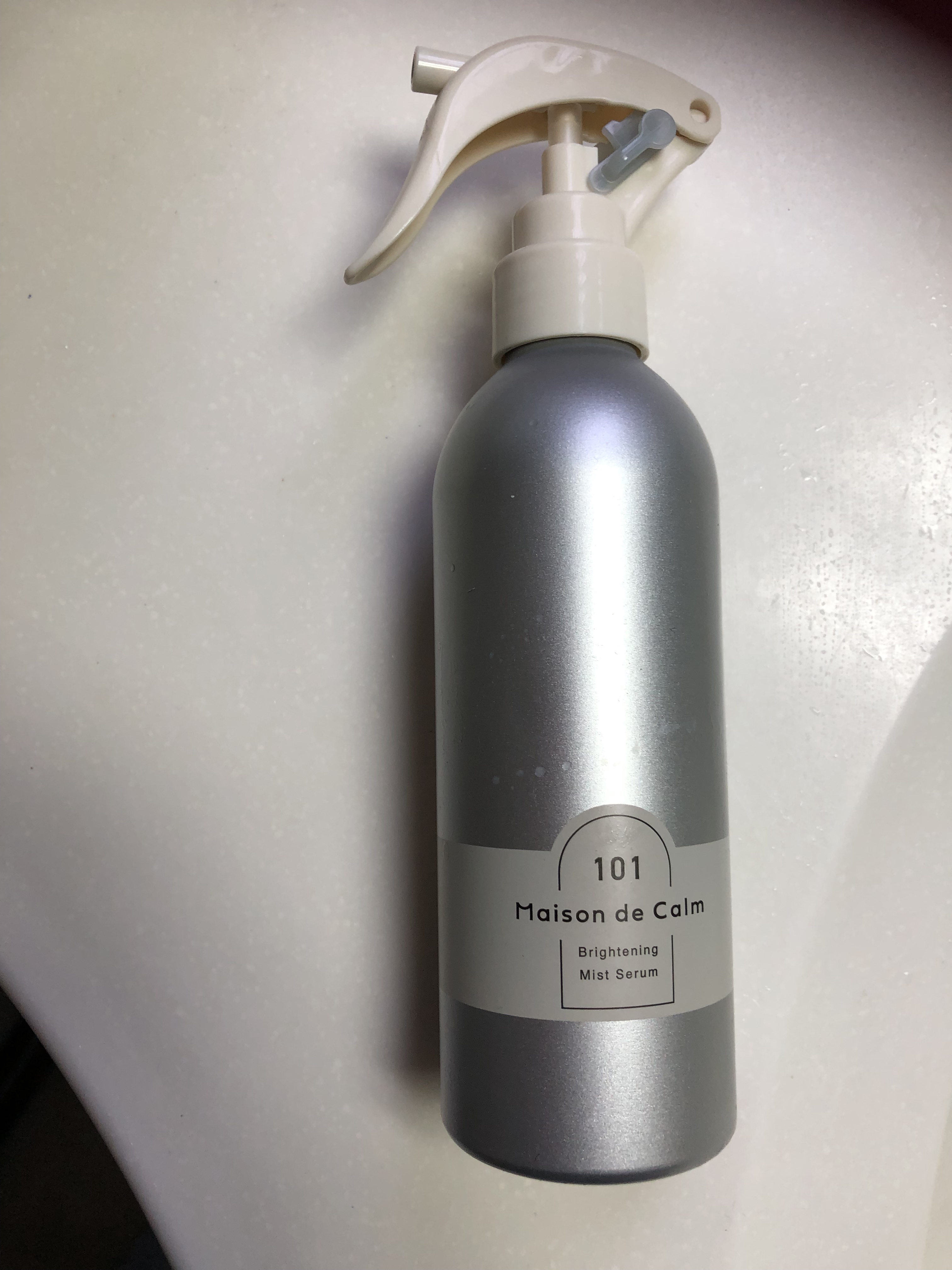 メゾン ド カーム ブライトニング ミストセラム/ナリスアップ/ボディローションを使ったクチコミ（1枚目）