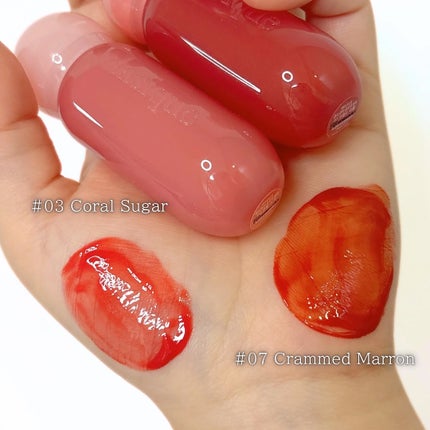 ジューシーデューイグロウティント/dasique/リップティントを使ったクチコミ(3枚目)