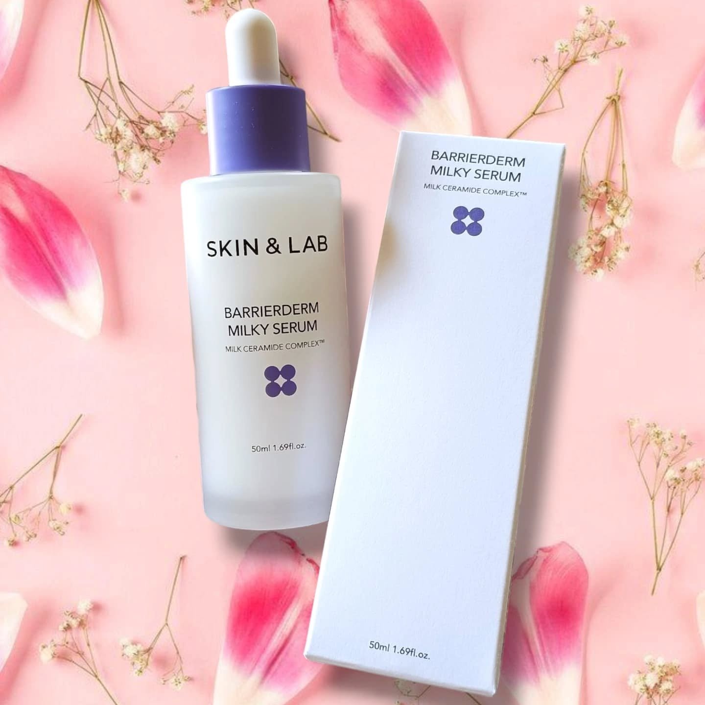 バリアダームミルキーセラム/SKIN&LAB/美容液を使ったクチコミ（3枚目）