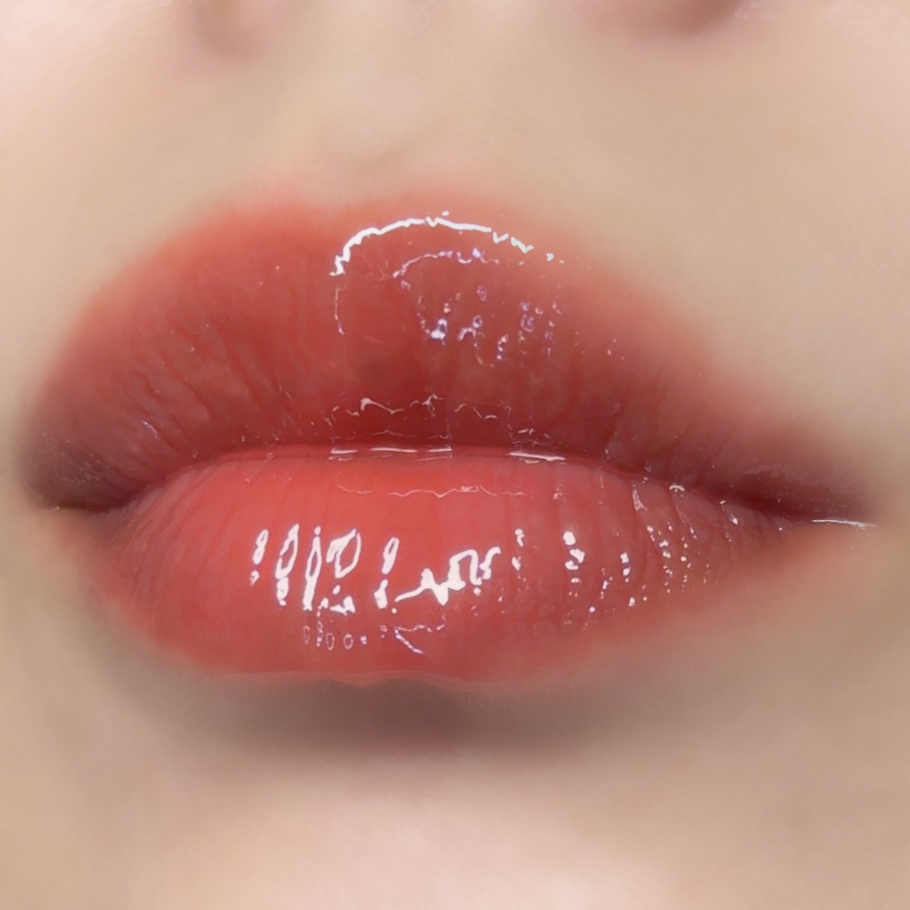 ジューシーデューイグロウティント 04 メルティンググアバ/dasique/リップティントを使ったクチコミ（3枚目）