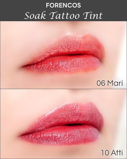 Soak Tattoo Tint 06 マリー/フォレンコス/リップグロスの画像