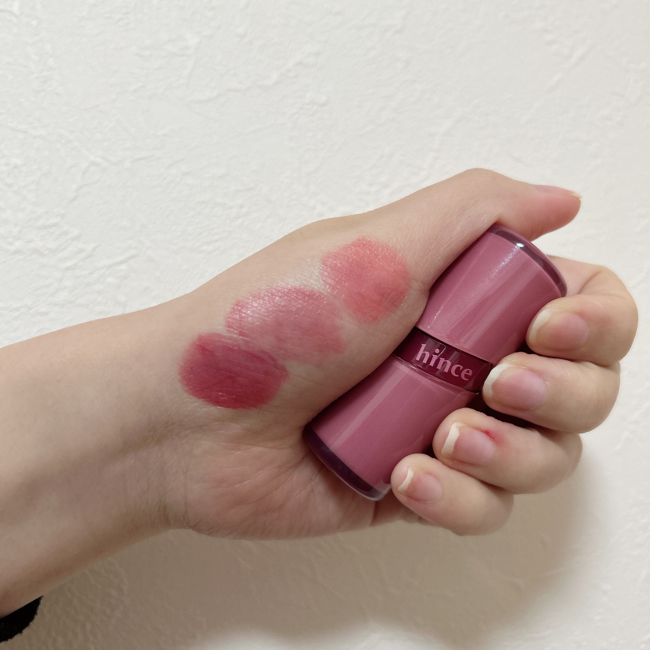 ロウグロウジェルティント/hince/リップティントを使ったクチコミ（3枚目）