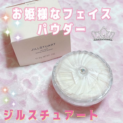 エアリーチュール ラスティングルースパウダー/JILL STUART/パウダーファンデーションを使ったクチコミ(1枚目)