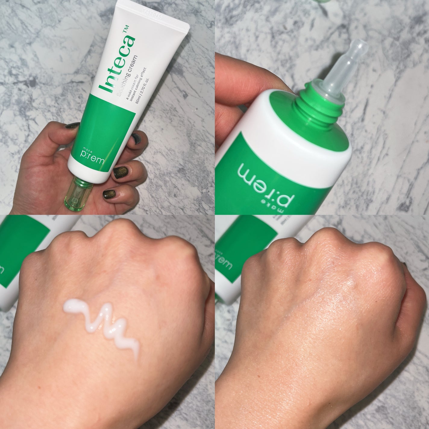 インテカ スージングクリーム/make prem/フェイスクリームを使ったクチコミ(5枚目)
