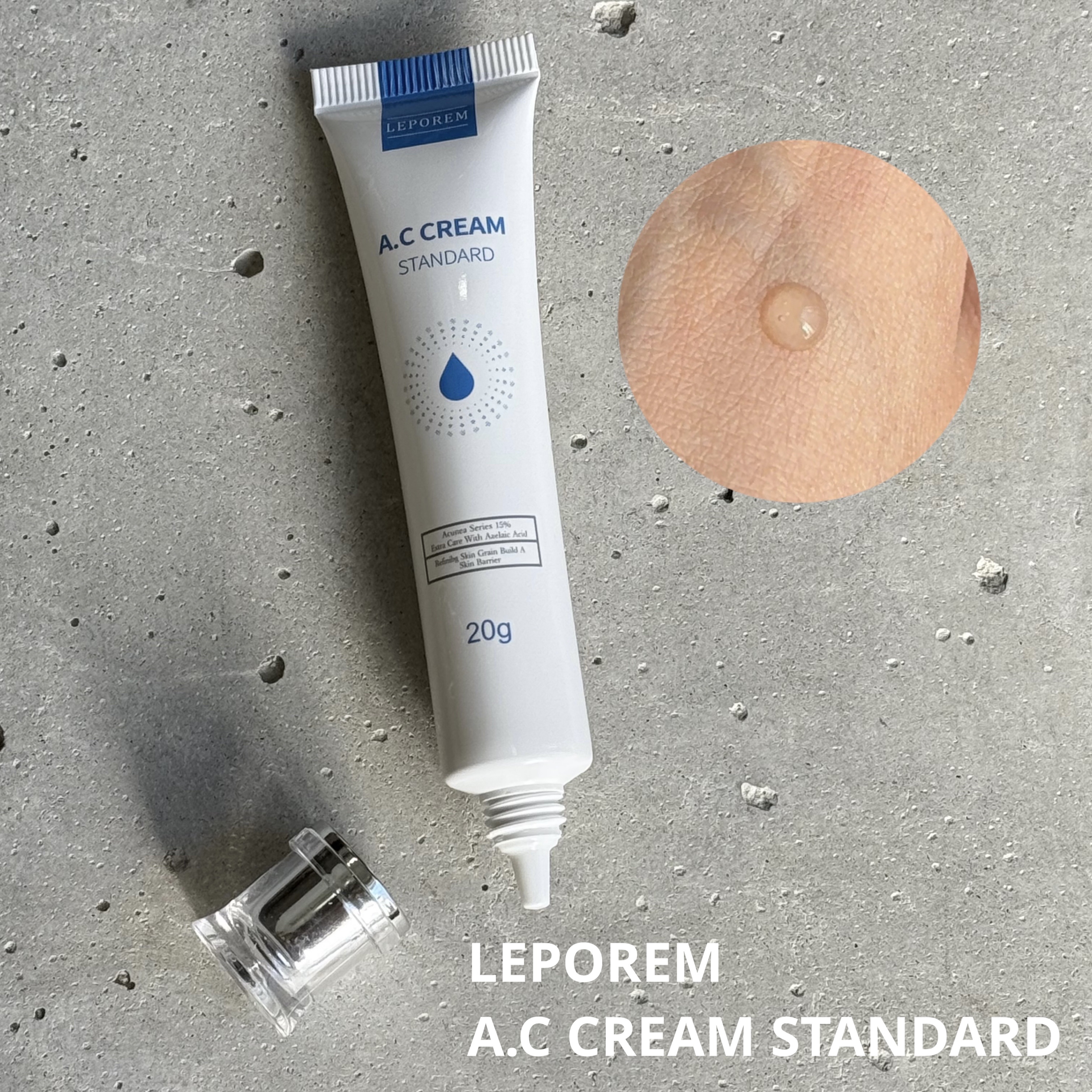 LEPOREM レポレムACクリーム スタンダードのクチコミ「LEPOREM “レポレムACクリーム スタンダード”

まずはスタンダードから☺️

20%.....」（1枚目）