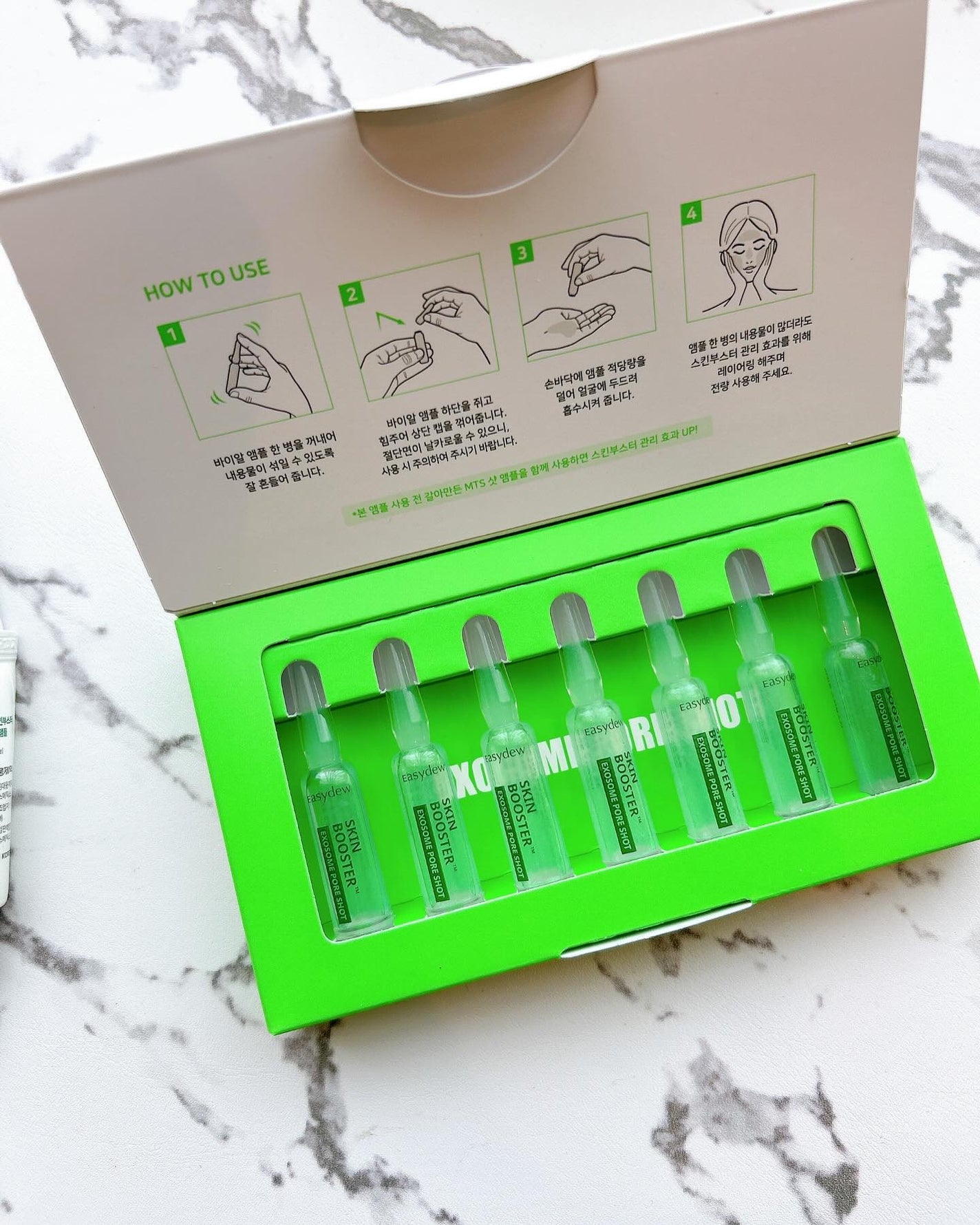 Easydew スキンブースター エクソソームショットアンプル/Easydew/美容液を使ったクチコミ(3枚目)