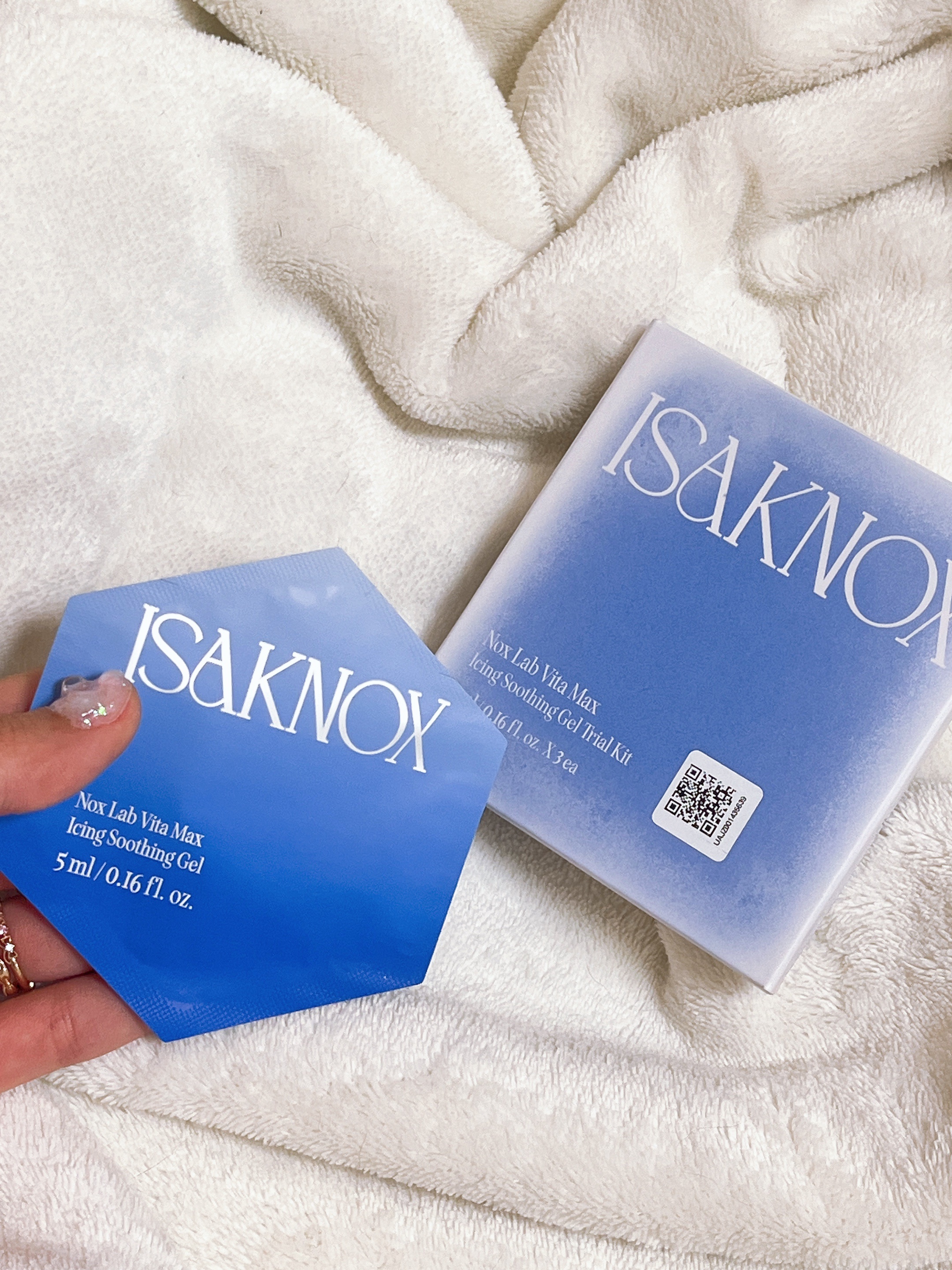 NOX LAB ビタマックス アイシング スージングジェル/ISAKNOX(イザノックス)/フェイスクリームを使ったクチコミ（2枚目）