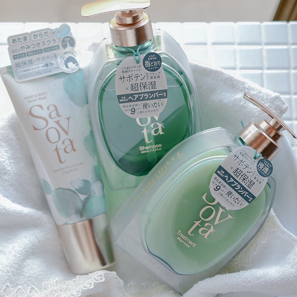 サボンドサボタ　モイストプランプシャンプー/ヘアトリートメント/Savon du Savota/シャンプー・コンディショナーを使ったクチコミ（1枚目）