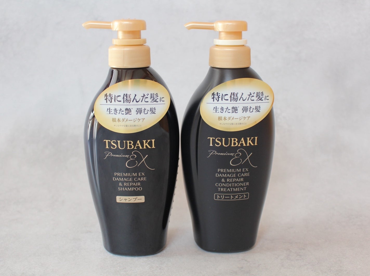 TSUBAKI プレミアムEX ダメージケア&リペア シャンプー/コンディショナートリートメント/TSUBAKI/シャンプー・コンディショナーを使ったクチコミ(1枚目)