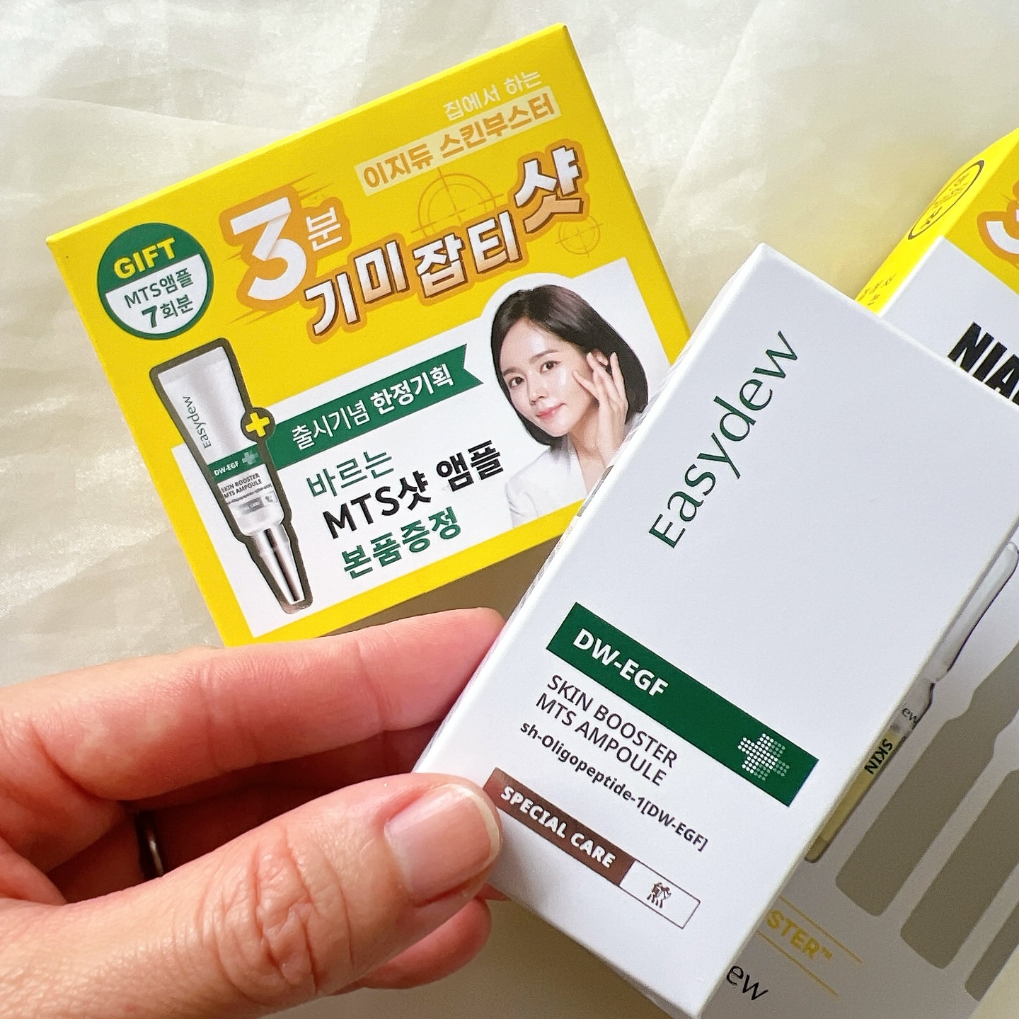 Easydew スキンブースター ナイアシン トーニングショットアンプル/Easydew/美容液を使ったクチコミ（2枚目）