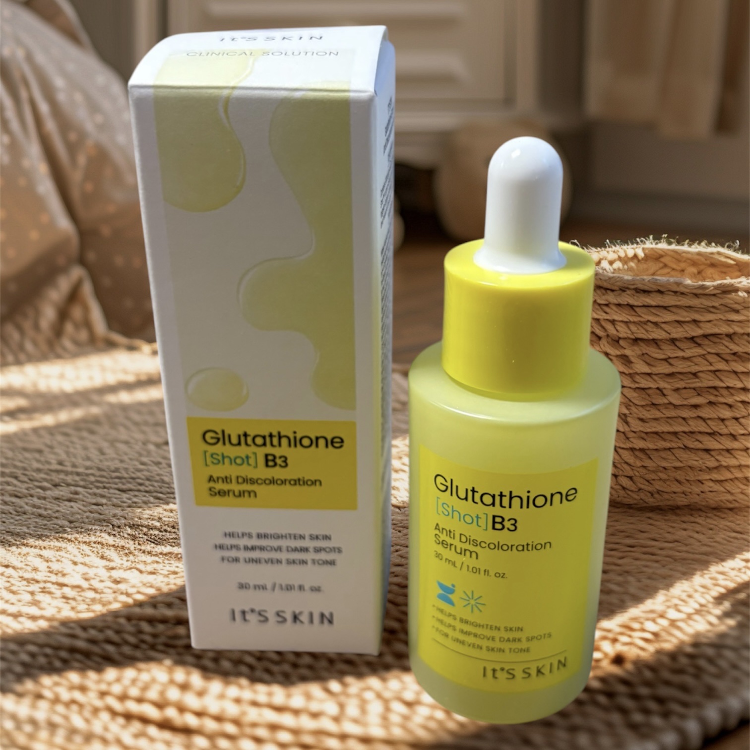 グルタチオンショットB3シミ跡セラム/It's skin/美容液を使ったクチコミ（1枚目）