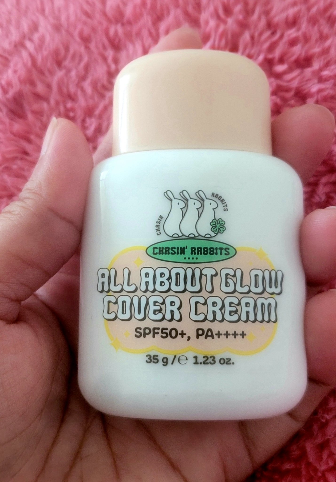 オールアバウトグロウカバークリーム/CHASIN'RABBITS/日焼け止めクリームを使ったクチコミ（2枚目）