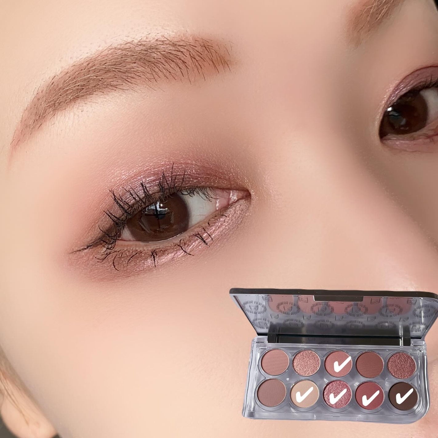 ライトオンアイズシャドウパレット/ルミル/アイシャドウパレットを使ったクチコミ(6枚目)