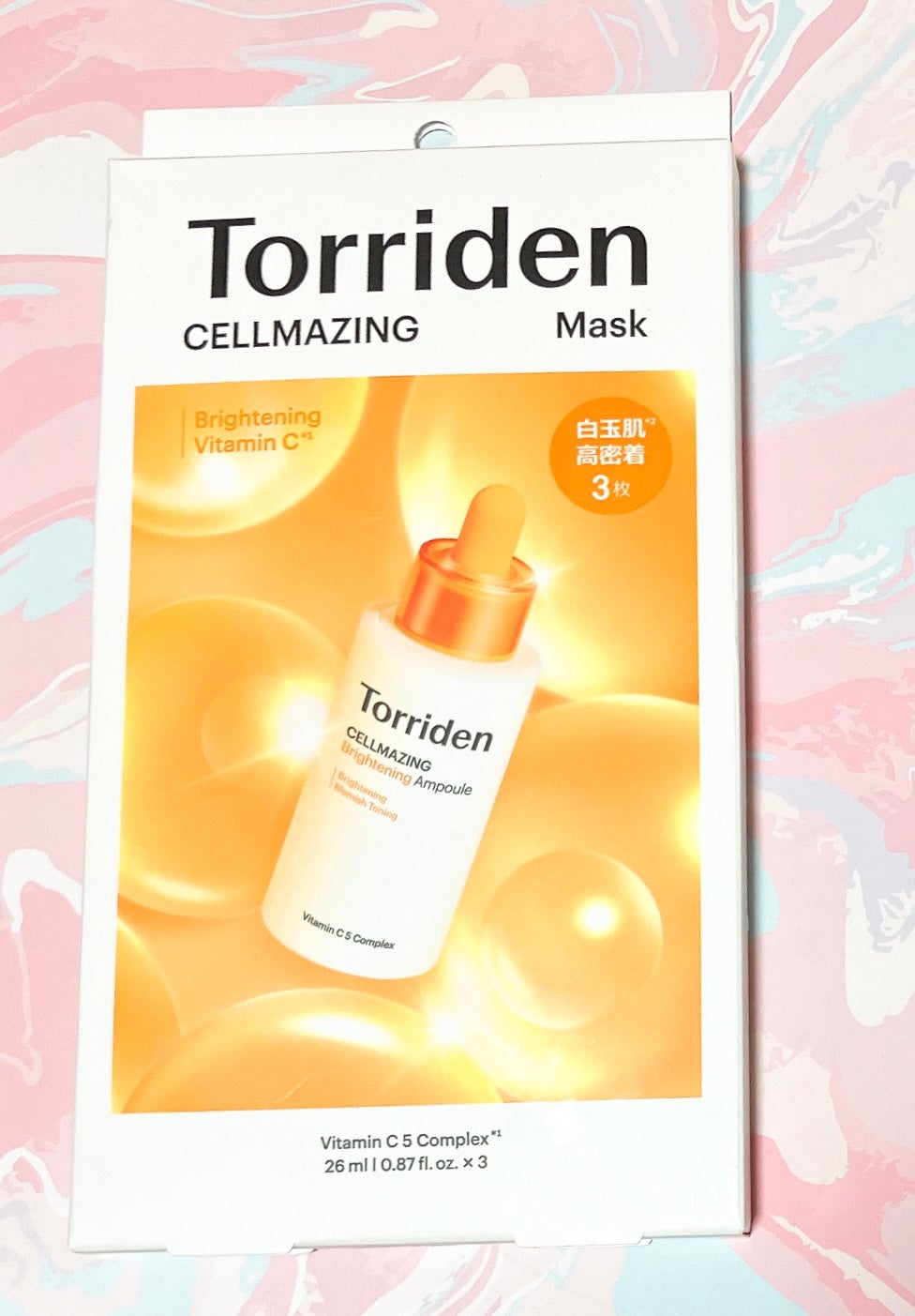 セルメイジング ビタC ブライトニングマスク/Torriden/シートマスク・パックを使ったクチコミ(1枚目)