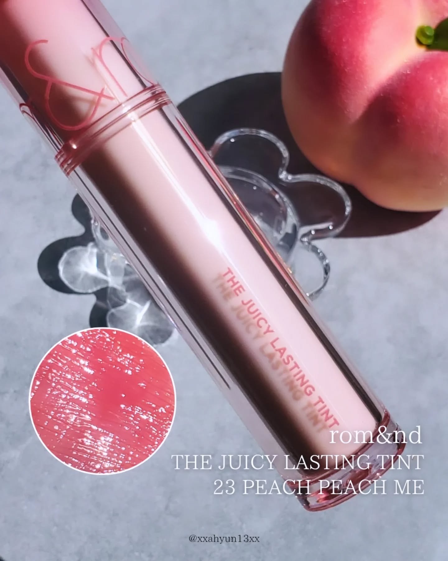 ザ ジューシーラスティングティント/rom&nd/リップティントを使ったクチコミ（2枚目）