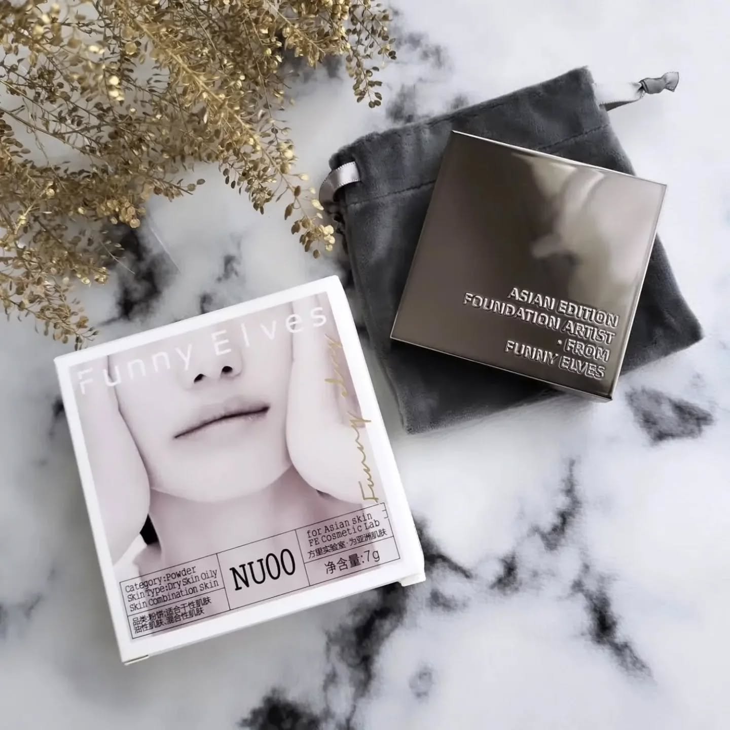 ソフトマットプレストパウダー/FUNNY ELVES方里/プレストパウダーを使ったクチコミ（2枚目）