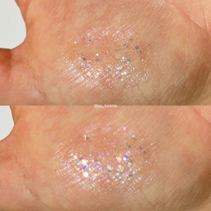 パラダイス シャイン アイ シークイン/DEAR DAHLIA/リキッドアイシャドウを使ったクチコミ(5枚目)