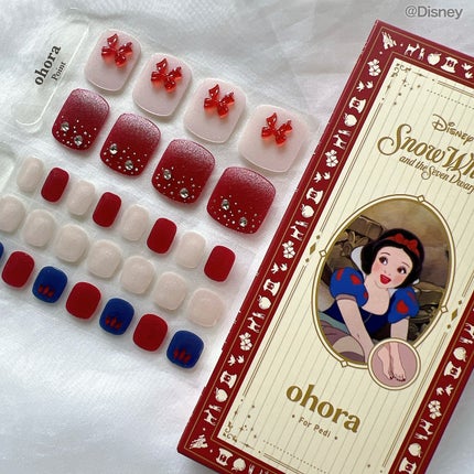 ハンド&ペディキュアセット Disney collection/ohora/ネイルシールを使ったクチコミ(10枚目)