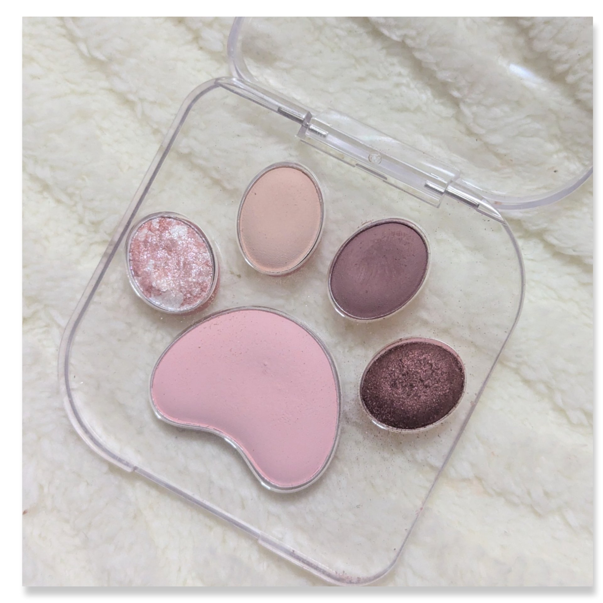 ミャオパウズアイシャドウパレット/MilleFée/アイシャドウパレットを使ったクチコミ（3枚目）