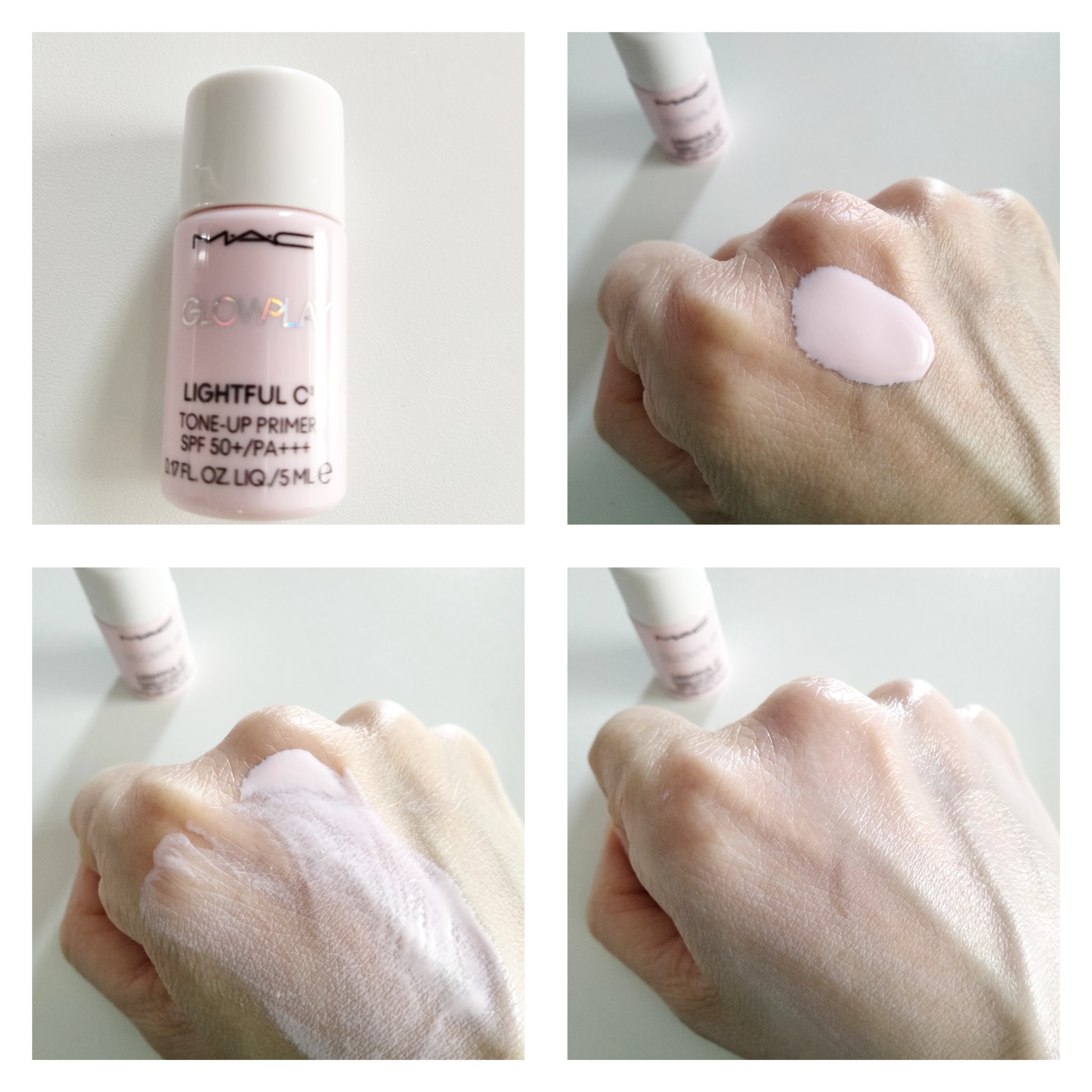 グロー プレイ ライトフル C3 トーン アップ プライマー SPF 50+/M・A・C/化粧下地を使ったクチコミ（1枚目）