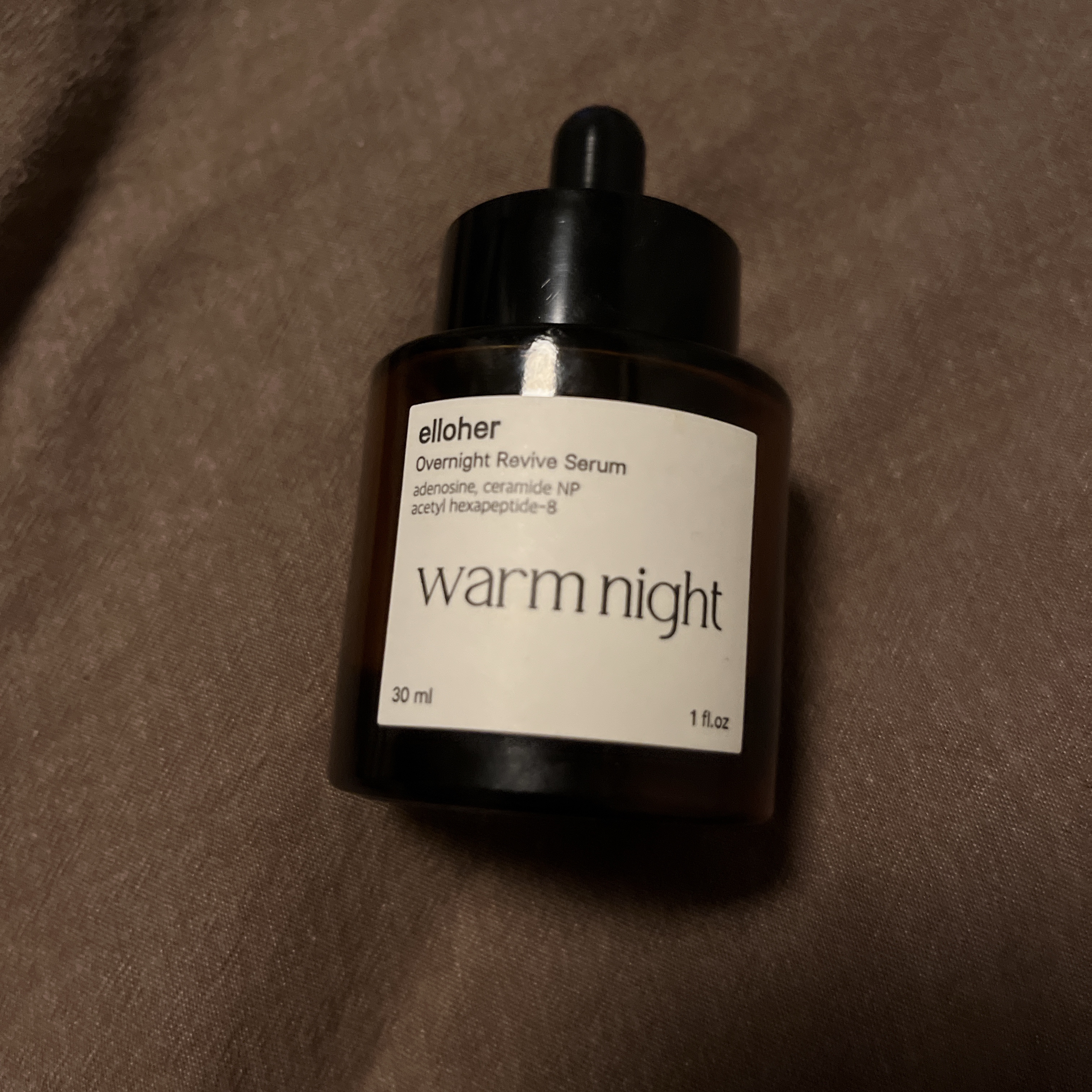 ウォームナイト - Overnight Revive Serum/elloher/美容液を使ったクチコミ（1枚目）