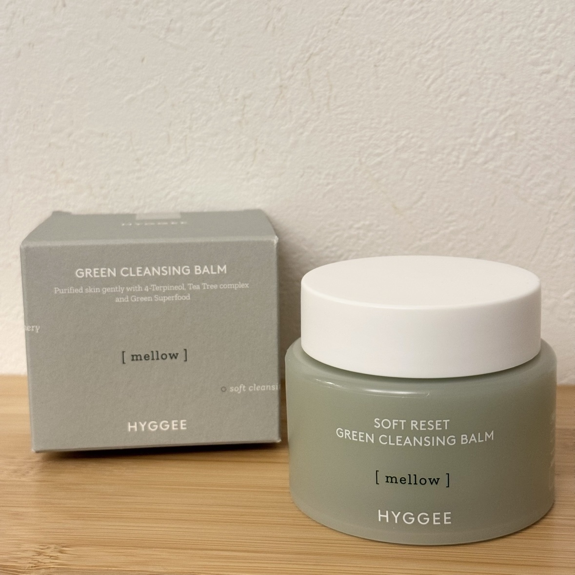 ソフトリセットグリーンクレンジングバーム/HYGGEE/クレンジングバームを使ったクチコミ（1枚目）